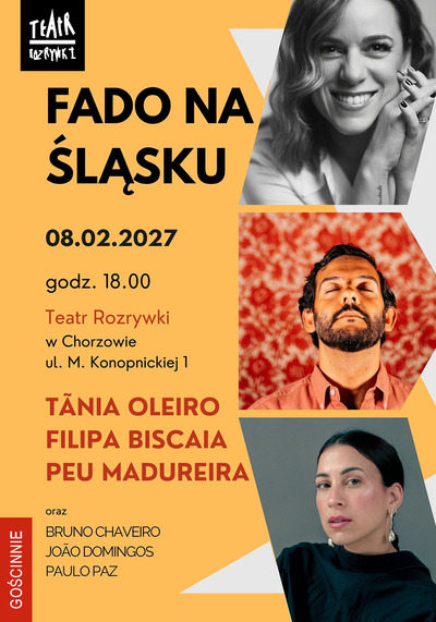 Plakat wydarzenia FADO NA ŚLĄSKU